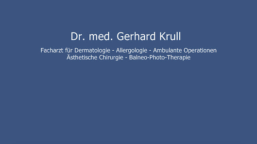 Dr. med. Gerhard Krull